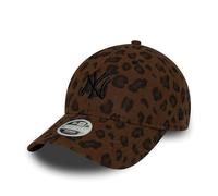 New Era New York Yankees 9Twenty Women Leopard Cord Cap Braun - One-Size