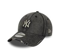 New Era New York Yankees Acid Wash Denim 9FORTY Cap Schwarz One-Size