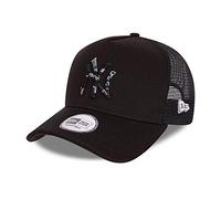New Era New York Yankees Camouflage Infill A-Frame Adjustable Trucker Cap - One-Size