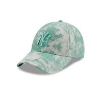 New Era New York Yankees Damenkappe MLB mit NY-Logo Cap Hut Tie Dye grün - One-Size