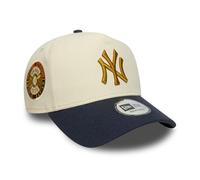 New Era New York Yankees E-Frame World Series Sidepatch Cap beige blau - One-Size