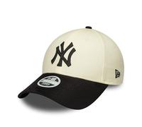 New Era New York Yankees Faux Suede 9Forty Women Cap Beige/Schwarz - One-Size