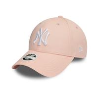 New Era Essential 9Forty New York Yankees Cap peach / white Damen Gr. Uni