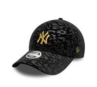New Era New York Yankees Leo Velour 9Forty Women Cap Schwarz - One-Size