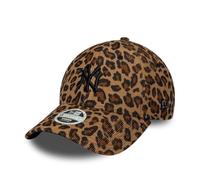 New Era New York Yankees Leopard Cord 9Forty Cap Beige One-Size