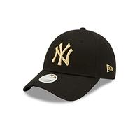 NEW ERA MÜTZE WMNS METALLIC LOGO 940 NYY NEW YORK YANKEES EU:ONE SIZE Schwarz