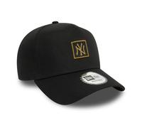 NEW ERA New York Yankees Metallic Patch 9FORTY E-Frame Cap BLKMTG-OSFM STK