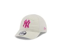 New Era New York Yankees - - MLB Baseball - Säuglingskappe Babycap Basecap - beige pink - gebogener Schirm Gummizug Teamlogo - Infant
