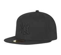 New Era 59fifty Black on Black NY Yenkees Cap in black-black, Größe 7 1/4