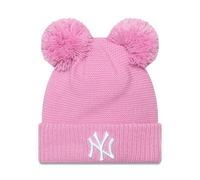 New Era New York Yankees MLB Bommelmütze für Kinder Winter Teamlogo Baseball rosa - Child