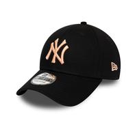 New Era New York Yankees MLB Cap 39Thirty Basecap NY Baseball Kappe schwarz rosa - L-XL