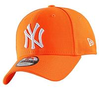 New Era New York Yankees MLB Cap Verstellbar 9forty Basecap Kappe Neon Orange - One-Size