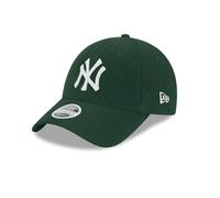 New Era New York Yankees MLB Cord Dunkelgrün 9Forty Verstellbare Damen Cap - One-Size