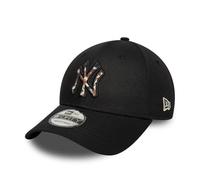 New Era New York Yankees MLB Faux Pony Infill 9Forty Cap Schwarz - One-Size