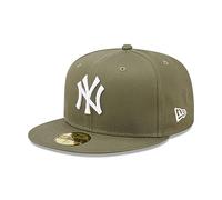 New Era New York Yankees MLB League Essential Olive 59Fifty Basecap - 7-56cm (M)