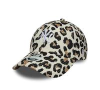 New Era New York Yankees MLB Leopard Midi 9Forty Women Cap Beige Schwarz Braun - One-Size