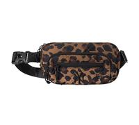 New Era New York Yankees MLB Leopard Quilted Waist Bag Braun Schwarz Tasche - One-Size