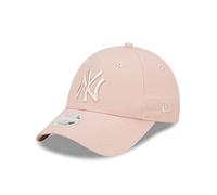 New Era New York Yankees MLB Metallic Logo Pink 9Forty Adjustable Women Cap
