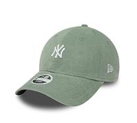 New Era New York Yankees MLB Mini Cord Logo Jade 9Forty Adjustable Women Cap - One-Size