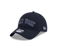 New Era New York Yankees MLB Team Script Navy 9Twenty Unstructured Strapback Cap