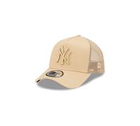 New Era New York Yankees MLB Tonal Mesh Beige 9Forty Kids A-Frame Adjustable Trucker Cap - Child