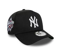 New Era Patch 9Forty E-Frame New York Yankees World Series Cap in Gr. OSFM in Schwarz