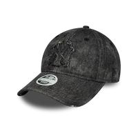 New Era New York Yankees Stone Denim 9Twenty Women Cap Schwarz - One-Size