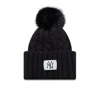 New Era New York Yankees Women Cable Wide Beanie MLB Schwarz - One-Size