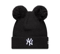 New Era New York Yankees Women Double Pom Beanie MLB Schwarz - One-Size
