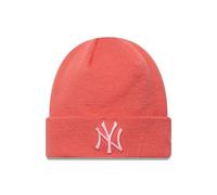 New Era New York Yankees Women League Essential Beanie MLB Korallenrot - One-Size