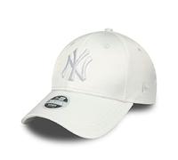 New Era New Yorks Yankees MLB Satin White 9Forty Adjustable Women Cap - One-Size