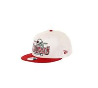 New Era NFL 9Fifty Caps verstellbar Snapback Baseball Kappe gerader Schirm Helm Logo Patriots Eagles Chiefs weiß