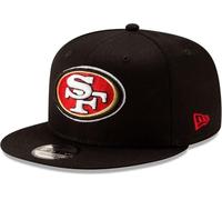 New Era NFL 9FIFTY Team-Farbe, verstellbare Snapback-Mütze, Einheitsgröße, San Francisco 49ers - Schwarz, Einheitsgre