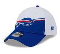 New Era - NFL Buffalo Bills 2023 Sideline 39Thirty Stretch Cap Farbe Blau-Weiß, Größe S-M