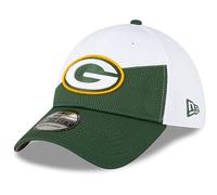 New Era NFL Green Bay Packers Official 2023 Sideline 39THIRTY Stretch Fit Cap, Größe :M/L