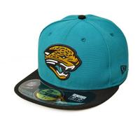 New Era NFL Jacksonville Jaguars On Field 5950 Game Cap, Blaugrün, Unisex-Erwachsene, blaugrün, 7 3/8
