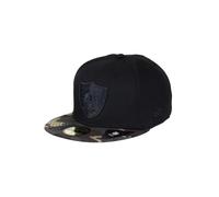 New Era -NFL- Las Vegas Raiders Camo Black Wood 59Fifty Cap schwarzSchwarz / 7 1/4