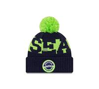 New Era NFL Onf Sport Knit Mütze Seattle Seahawks Blau Grün, Size:ONE Size