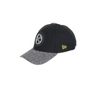 New Era -NFL- Pittsburgh Steelers Grey Collection 39Thirty Cap schwarz S-M - Schwarz / S-M