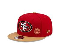 New Era NFL SAN Francisco 49ERS Team Arch 9FIFTY Snapback Cap, Größe :S/M, Rot