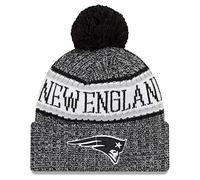 New Era NFL Sideline 2018 Bobble Mütze New England Patriots