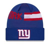 New Era NFL Sideline Tech Knit Mütze - New York Giants