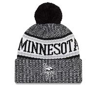 New Era NFL Sideline Winter Bobble Mütze Minnesota Vikings