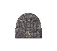 New Era New Orleans Saints NFL 2019 On Field Crucial Catch Beanie Graphite - One-Size