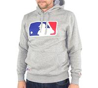 New Era Nos PO Hoody Men MLBLOG Hellgrau, Größe:XL