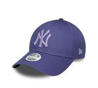 New Era NY Fanaccessoire Cap Kappe Hut Frau Mädchen New York Yankees Metallic Logo verstellbar lila - One-Size