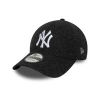 New Era NY Yankees 9FORTY Meltonwolle Cap Schwarz EUOS