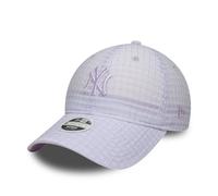 New Era NY Yankees 9TWENTY Seersucker Cap Purple Wmns EUOS