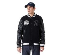New Era NY Yankees MLB Varsity Jacket schwarz