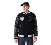 New Era - MLB New York Yankees Large Logo Varsity Jacke Farbe Schwarz, Größe M
